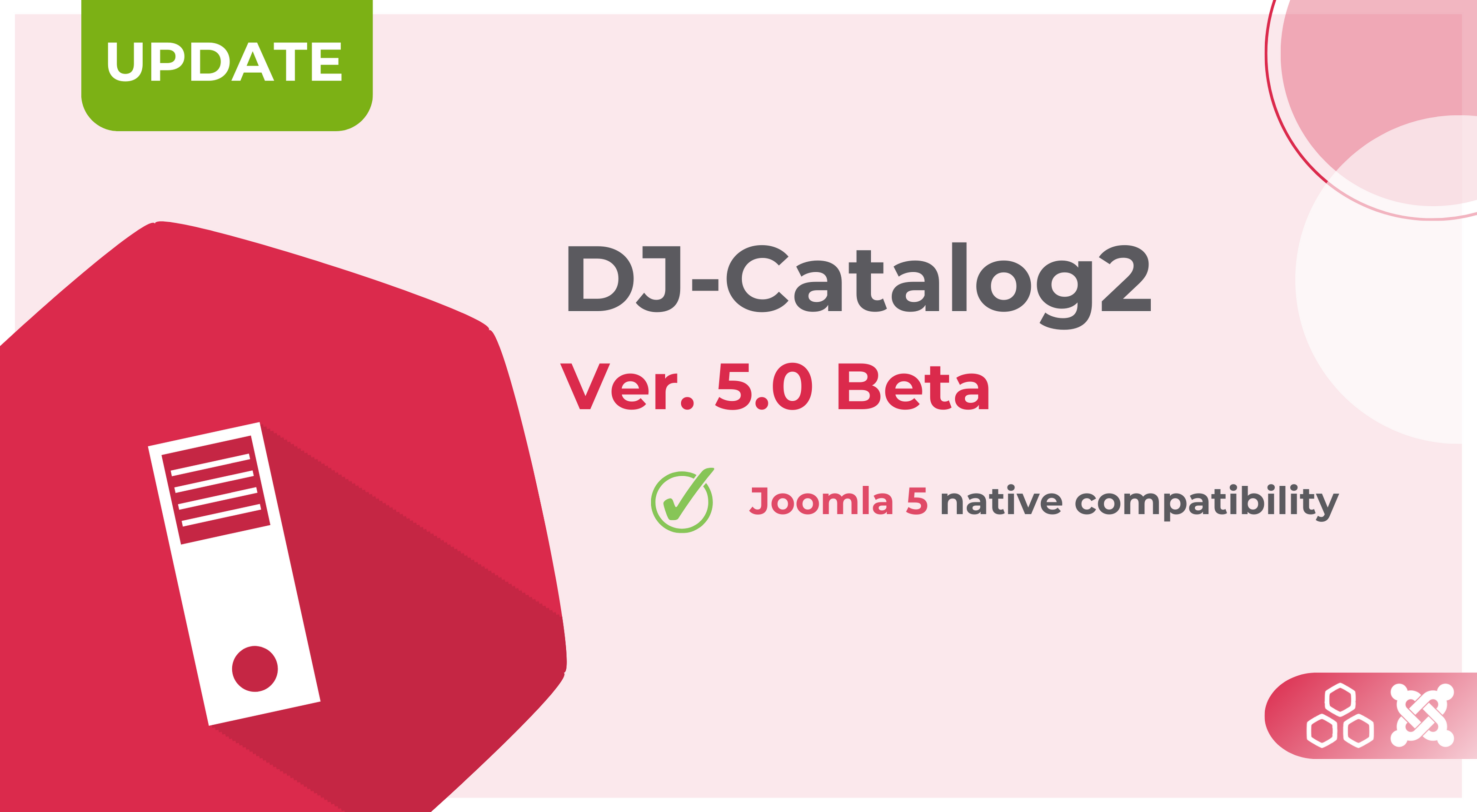 [UPDATE] DJ-Catalog2 ver. 5.0 Beta brings the Joomla 5 native compatibility