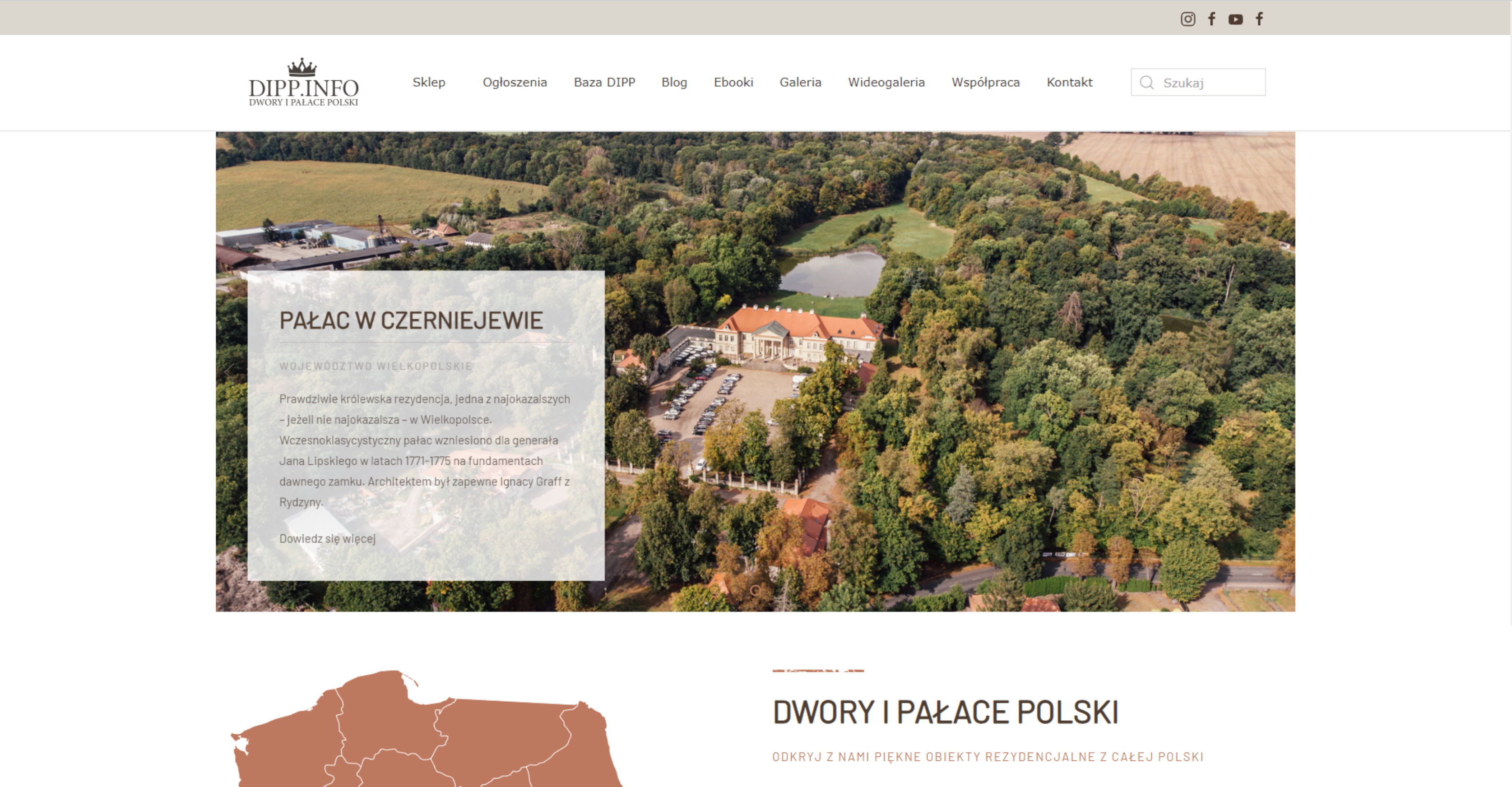 dwory i pałace polski book store website
