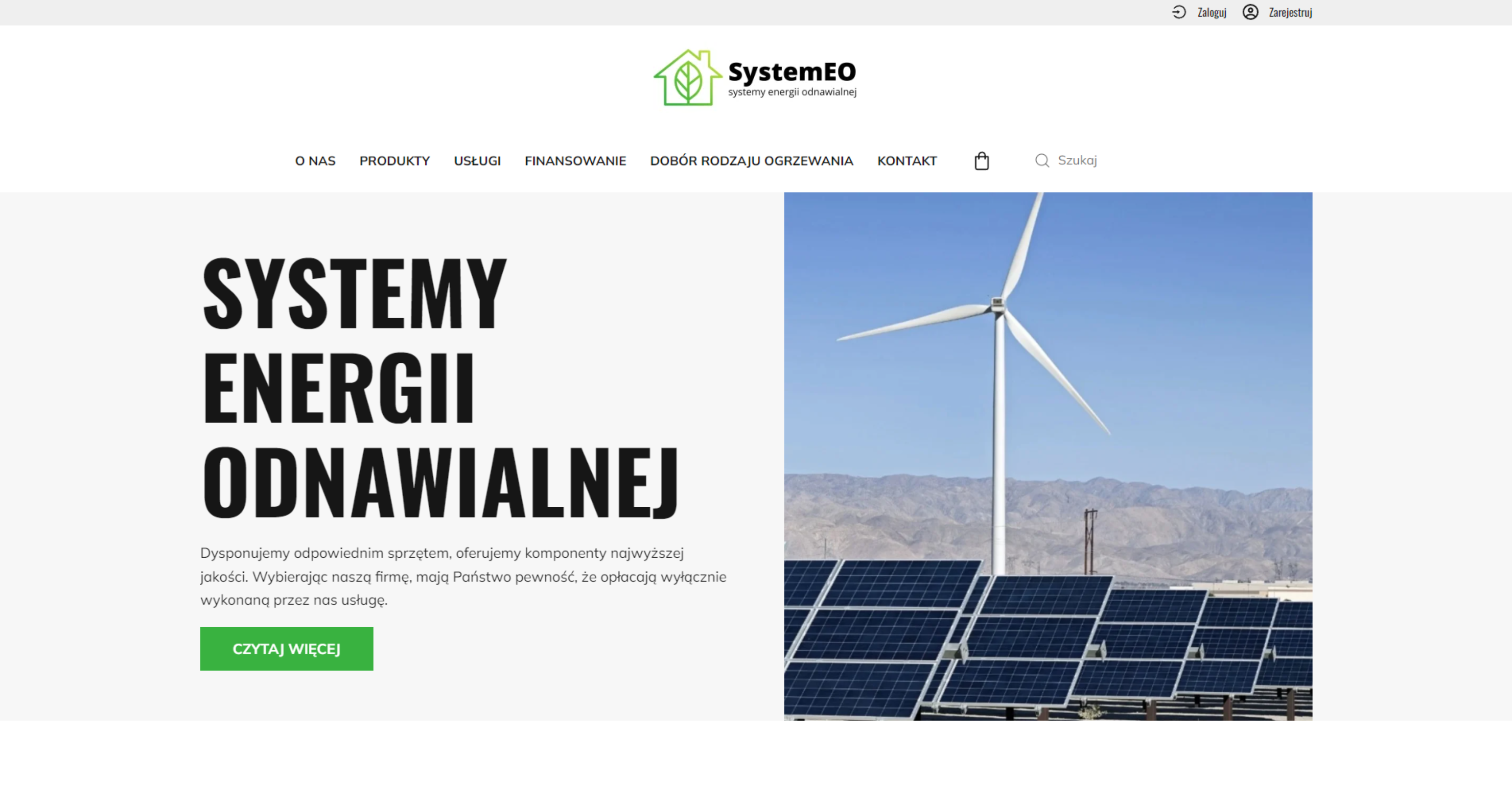 syneo ecommerce website