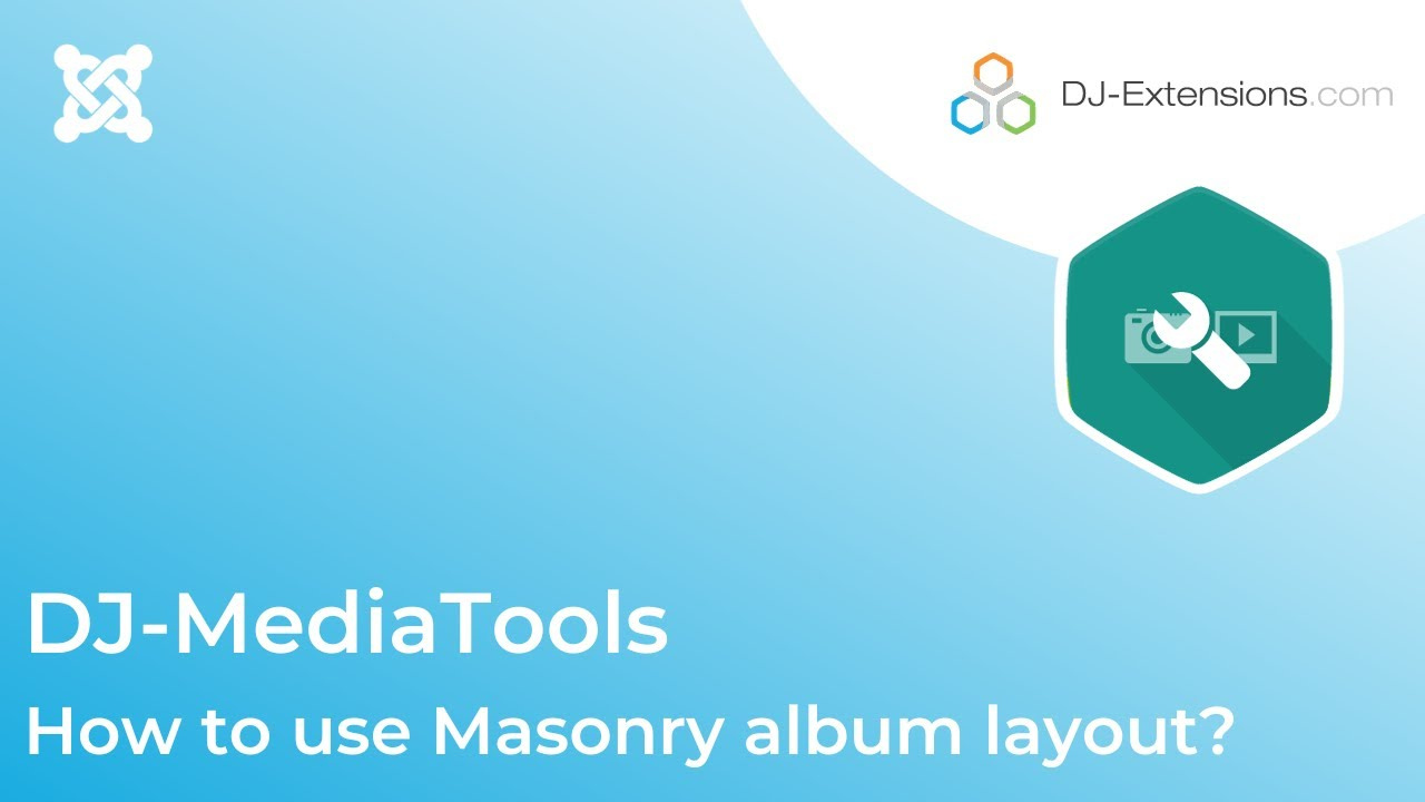 Dj-MediaTools Video Tutorial How to use Masonry album layout?