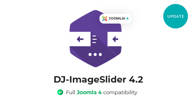 DJ-ImageSlider with full Joomla 4 compatibility