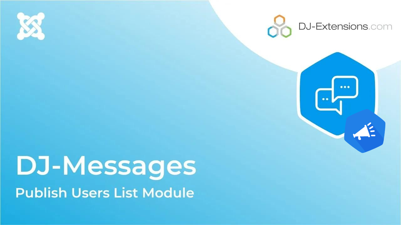 DJ-Messages in DJ-Classifieds video tutorial publish users list module