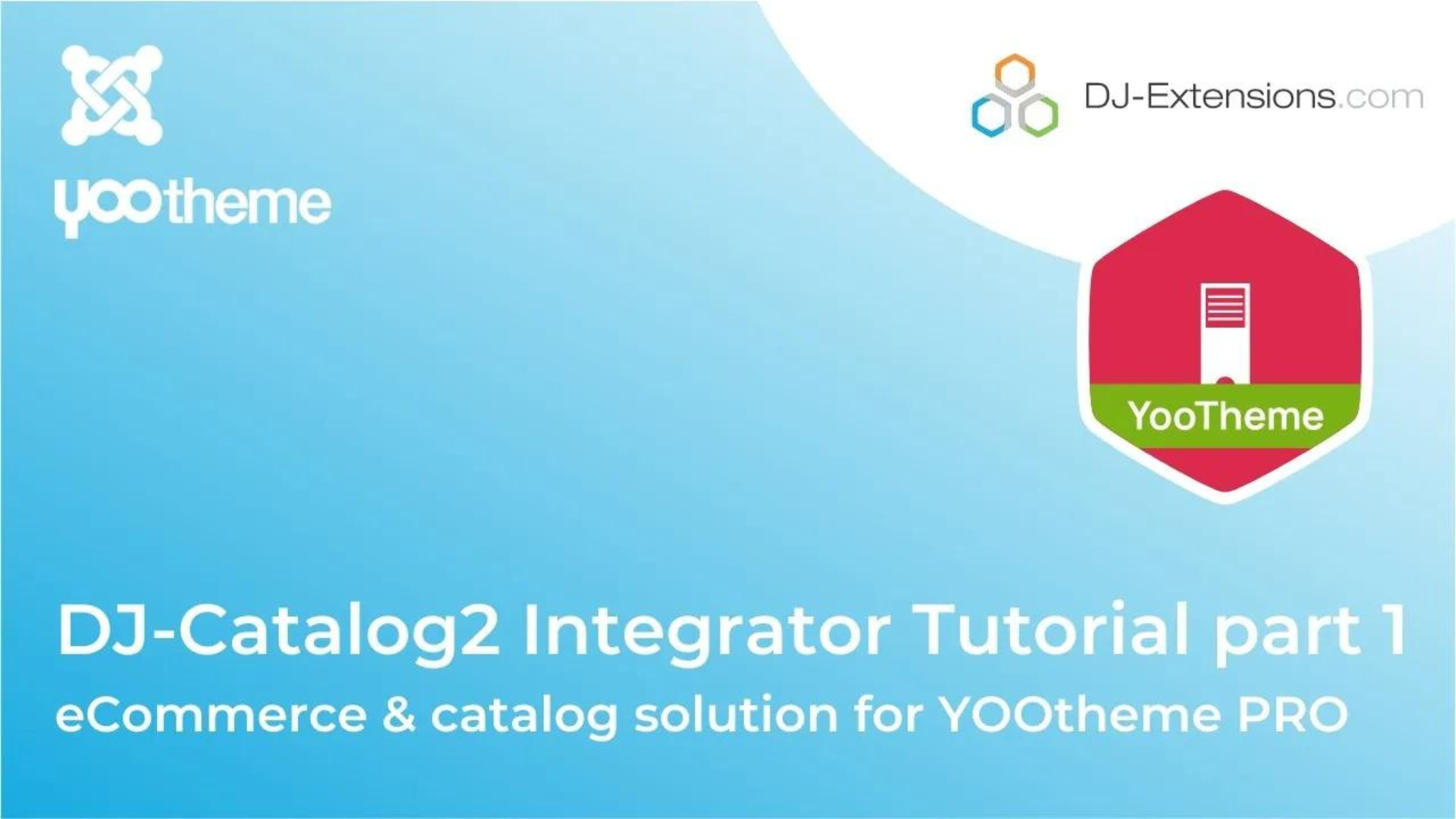 Dj-Catalog2 YOOtheme PRO Integrator video tutorial - ecommerce and catalog solution