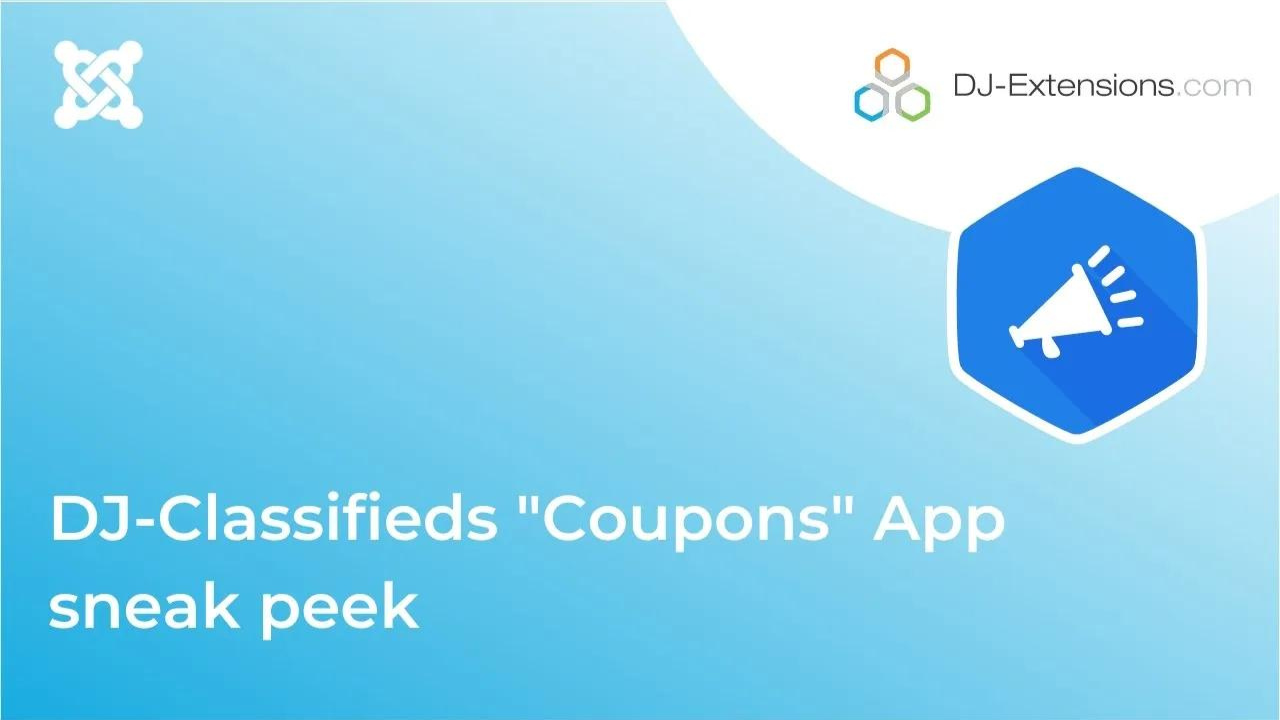 DJ-Classifieds video tutorial coupons app sneak peek
